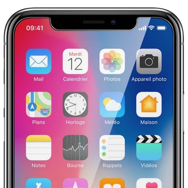 iPhone X / XS ForceGlass härdat glasskydd Livstidsgaranti Transparent