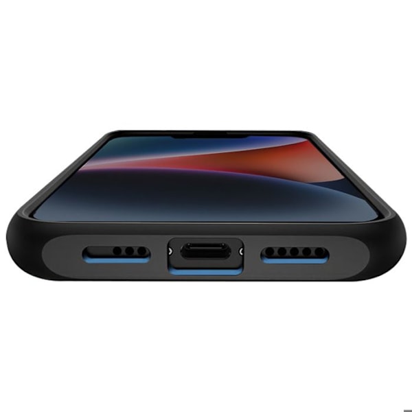 Coque MagSafe för iPhone 16e Stötsäker Flerlager Supcase Svart Svart