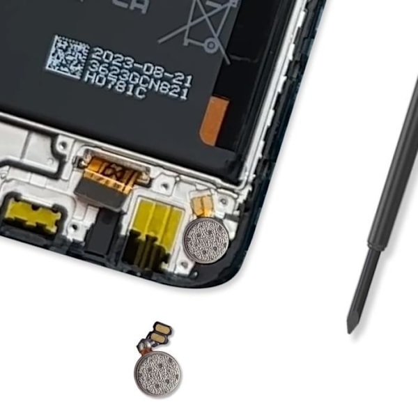 Vibrationsudskiftning til Honor Magic 6 Lite 5G Sort Svart