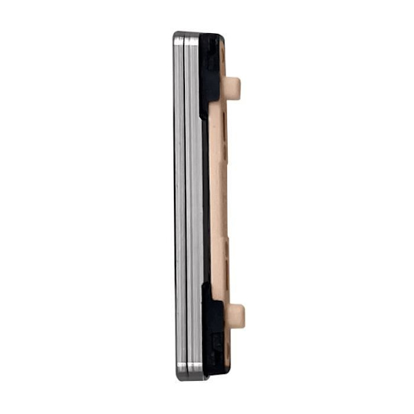 Äänenvoimakkuuspainike Samsung Galaxy S24:lle ja S24 Plus Silverille - AVIZAR - Harmaa - 12 g Grå