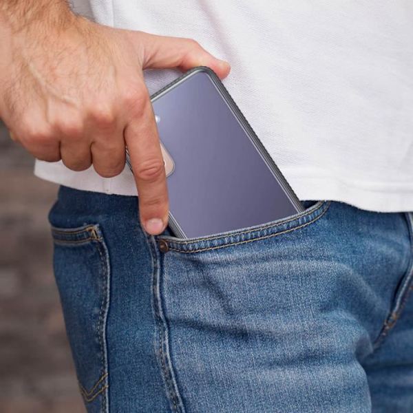 Coque - Samsung - Galaxy S21 - Stødabsorberende - Hybrid - Sort Svart