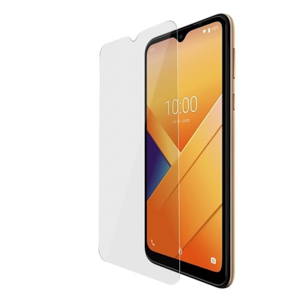 Skärmskydd - AVIZAR - Wiko Y81 - Härdat glas - Ultrafint - Anti-fingeravtryck Vit