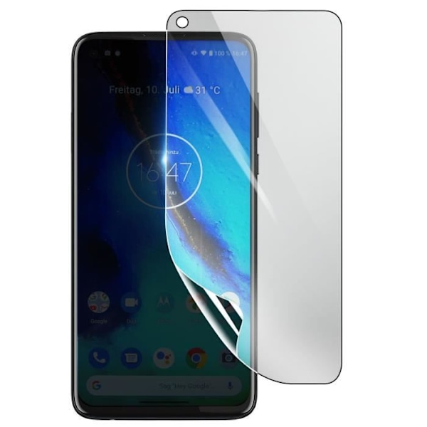 Näytönsuoja - 3MK - Motorola Moto G Pro - Iskunkestävä Hydrogeeli - Läpinäkyvä - Naarmuuntumaton