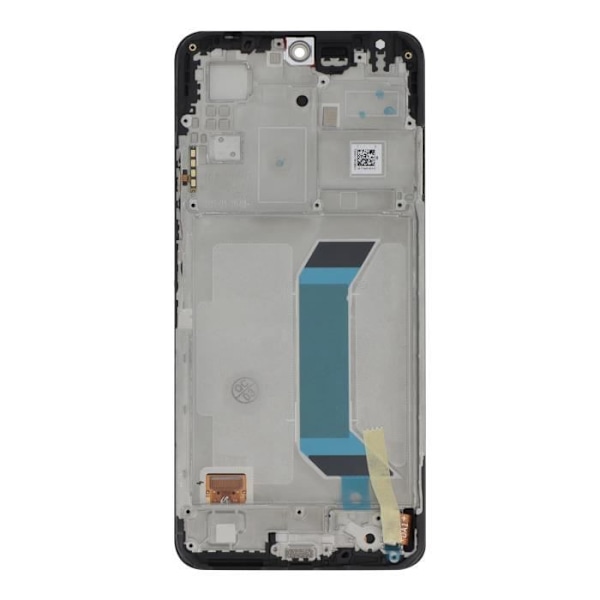 Skärm för Xiaomi Redmi Note 12 5G LCD + Touch Glass + Xiaomi svart chassi Svart