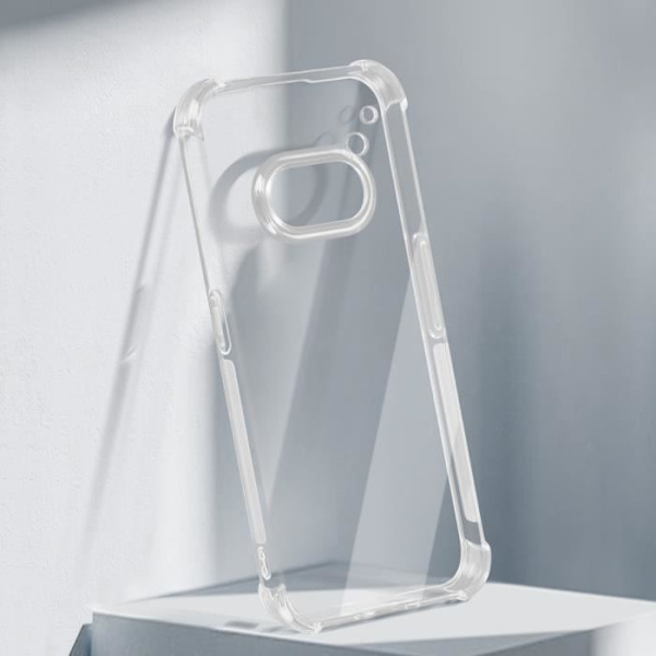 Kotelo Nothing Phone 2a - AVIZAR - Läpinäkyvä - Vahvistetut kulmat - Iskunkestävä - Joustava Transparent