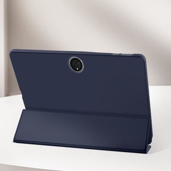 Fodral för Oneplus Pad 2 - Oneplus - Fällbart Lock - Video Stöd - Helt Skydd - Mörkblå Blå