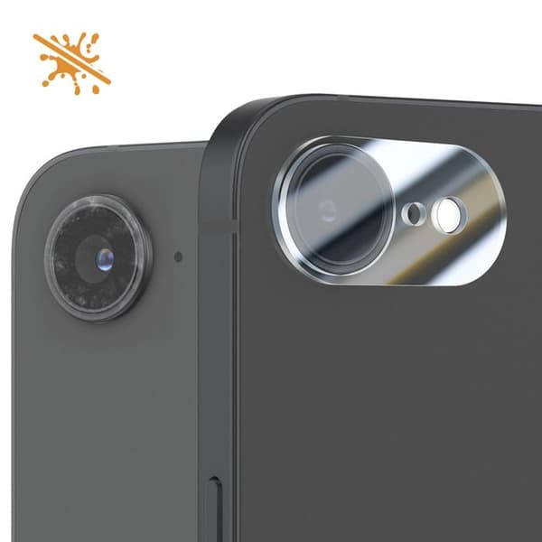 Skydd för kameramål för iPhone 17e Ultra-resistent transparent