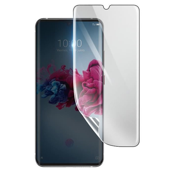 Skærmbeskytter - 3MK - ZTE Axon 11 - Stødsikker Hydrogel - Gennemsigtig - Ridsefast Transparent