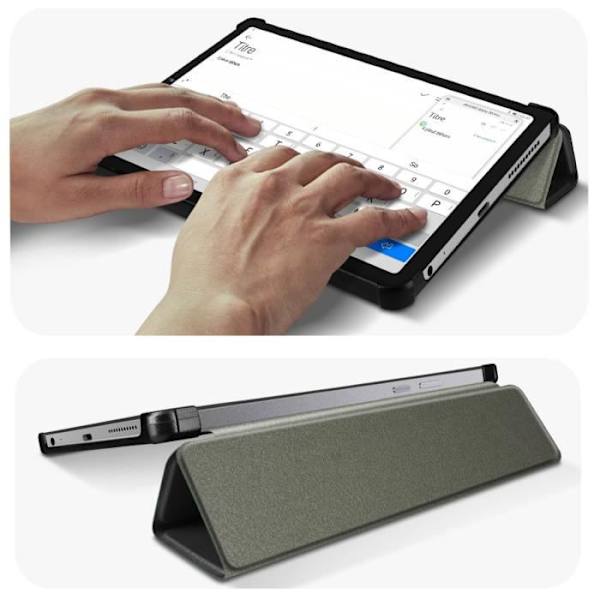 Kansi - AVIZAR - Lenovo Tab M9 - Video- ja näppäimistötuki - Musta - 9 tuumaa Svart
