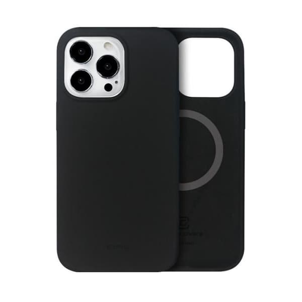 Crong Magnetisk Farveret Cover til iPhone 13 Pro Max (Sort) - 5904310700276