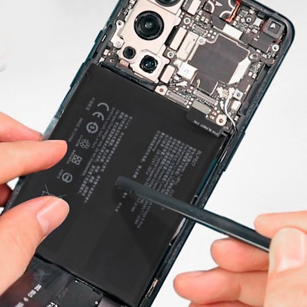 Internt batteri Oneplus 9 Pro 2250mAh 100 % kompatibelt Ersätter BLP827 Svart