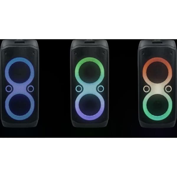 Bluetooth højtaler - MUSE - M-1937 DJ - 600 Watts - Multifarvet lys - Genopladeligt batteri