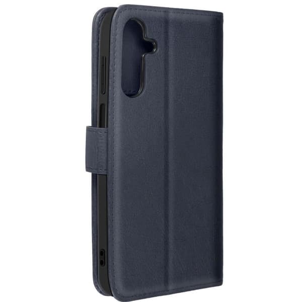 Etui til Samsung Galaxy A15 - AVIZAR - Wallet Flip og Video Support - Midnight Blue Blå