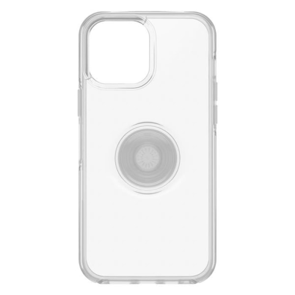 OtterBox iPhone 13 Pro Max fodral PopGrip handtag Otter+ Pop Symmetry transparent Vit