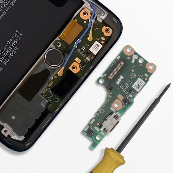 Opladningsstik - RELIFE - Honor Magic 4 Lite 4G - USB-C - Sort - CE RoHS kompatibel Svart