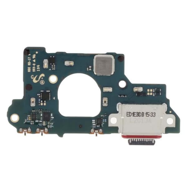 Reservedel USB-C ladestik til Samsung Galaxy S20 FE med Samsung Mikrofon Sort