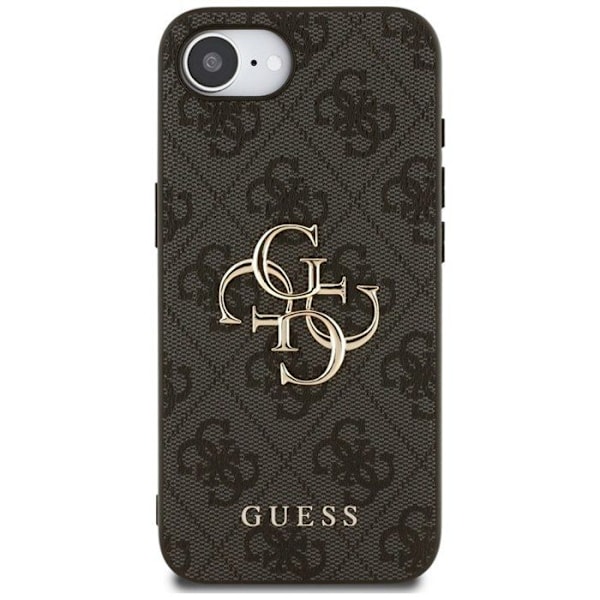 Coque Guess 4G Big Logo för iPhone 16e (svart) svart