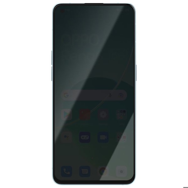 LCD-skärm + Touchglas för Oppo Reno 6 med Blå Ram Blå