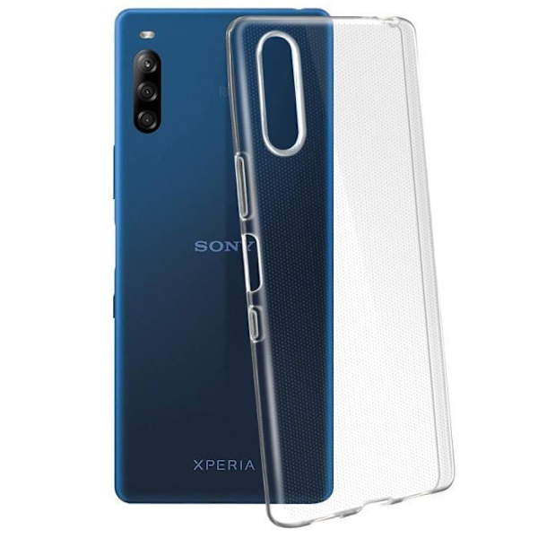 Coque - AVIZAR - Sony Xperia L4 - Fleksibel Silikone - Ultra-tynd - Stød- og Ridsebeskyttelse Vit