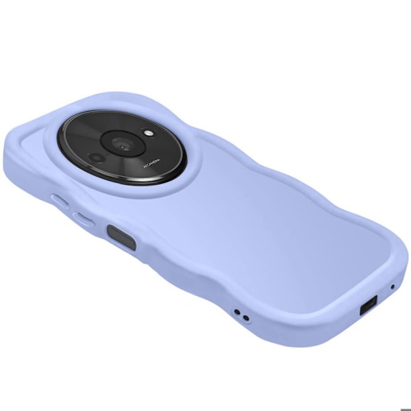 Coque til Xiaomi Redmi A3 Silikone Stødabsorberende Candy Lavendel Lila