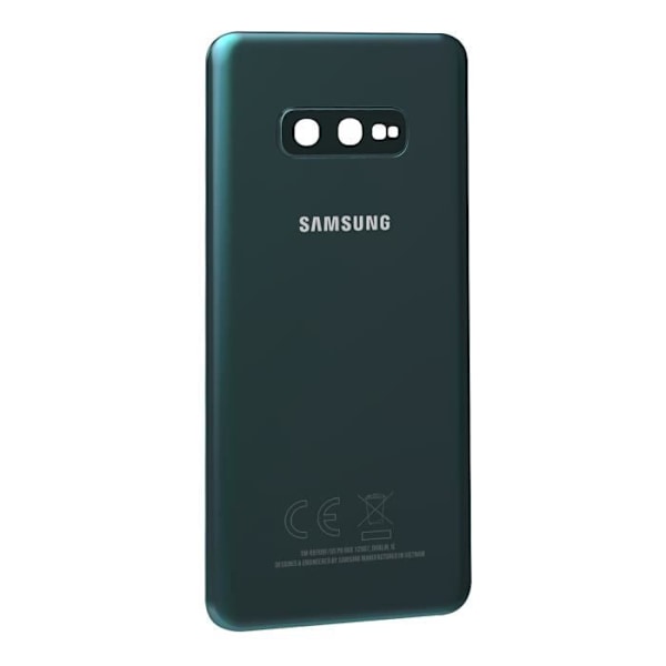 Bakre glas för Samsung Galaxy S10e Original Service Pack Samsung Dark Green Grön