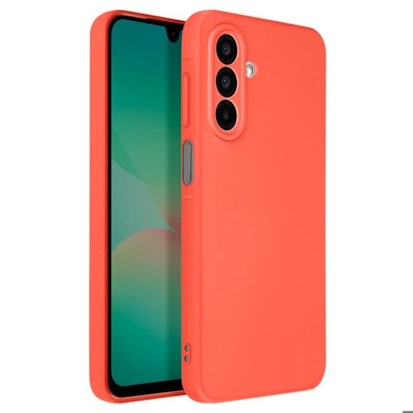 Coque til Samsung Galaxy A26 Semi-hård Soft-touch Anti-fingeraftryk Orange Orange