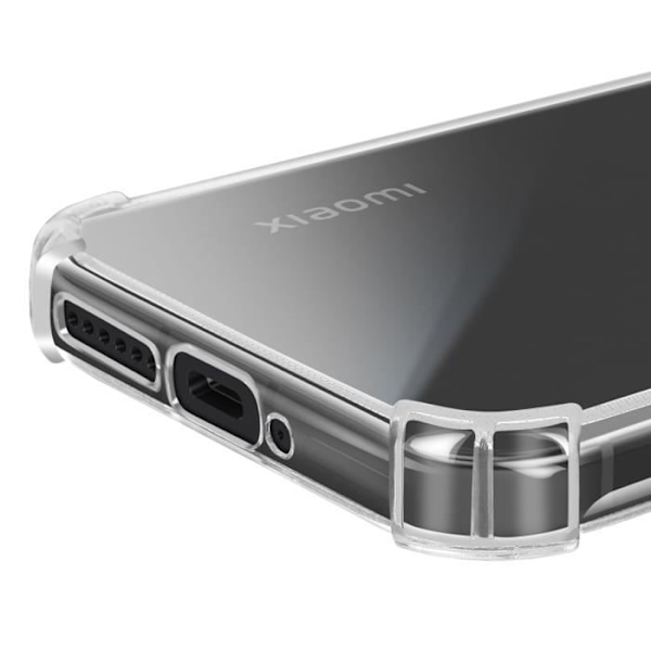 Xiaomi 15 Pro Vahvistetut Kulmat Kestävä Suojakuori Mayaxess Läpinäkyvä Transparent