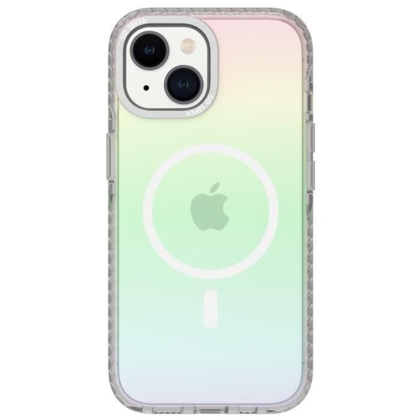 iPhone 15 MagSafe Iridescent Rainbow Case So Seven Multicolor