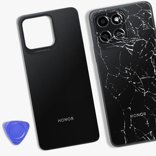 Erstatningsbatteri til Honor X8 5G Sort Svart