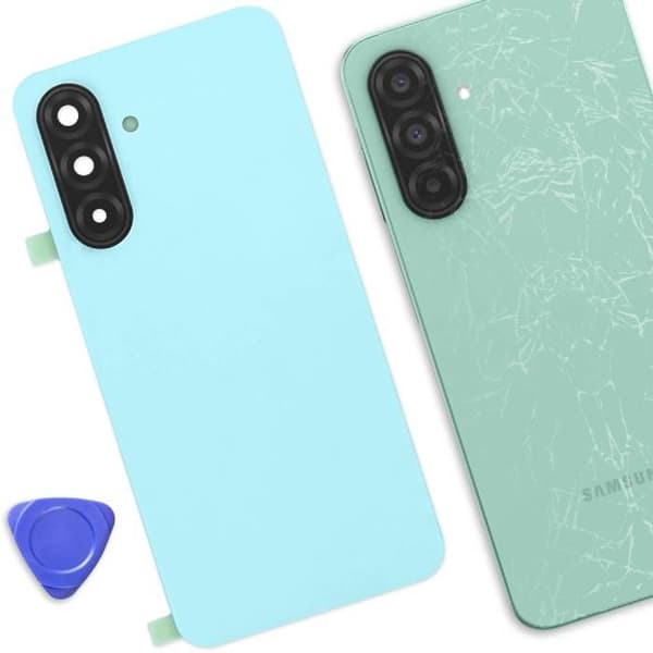 Bagglas - AVIZAR - Galaxy A26 - Mintgrøn - Integreret Klæbemiddel - Kompatibel med Triple Sensor Mintgrön