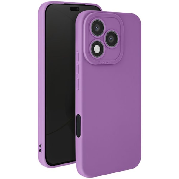 Coque för Honor 400 Lite Silikon Slät Kamerablokk Skyddad Lila