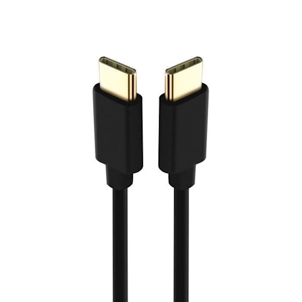 USB-C-kabel - Ej specificerat - 2m - Power Delivery - Snabb överföring - Svart Svart