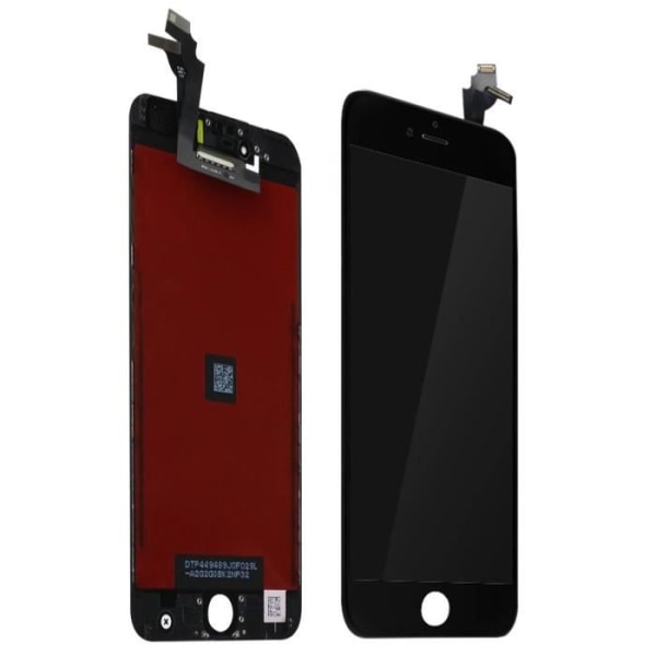 LCD-skærm - AVIZAR - iPhone 6 Plus - Komplet skærmenhed - Sort - 5,5 tommer Svart