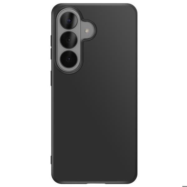 Silicone Cover til Galaxy S26 Plus, Stødabsorberende, Mayaxess Sort Svart