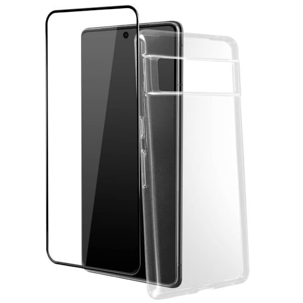 Kotelo Google Pixel 7 Pro Soft and Tempered Glass 4smarts -puhelimille