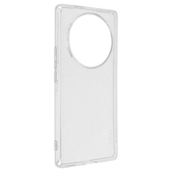 Etui - MOFI - Honor Magic 5 Lite 5G - Blød silikone - Beskyttelse mod stød og ridser Vit
