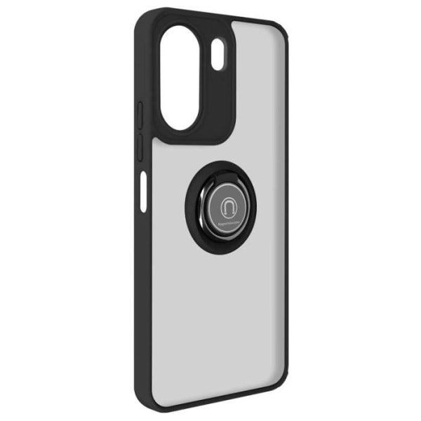 Smartphone taske - AVIZAR - Redmi 13C - Metalring - Ringrip Support - Sort Svart