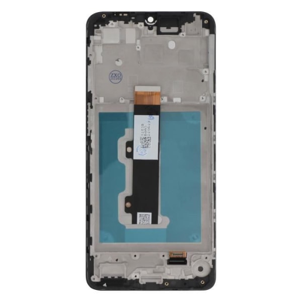 Original Motorola E22 / E22i LCD-skärm + pekglas (med ram) Motorola ljusgrå Grå