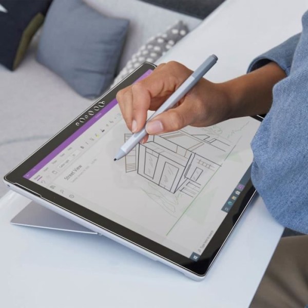 Microsoft Surface Go 2 og 10.1 film fleksibel gengivelsespapir Papirfølelse 3mk hvid