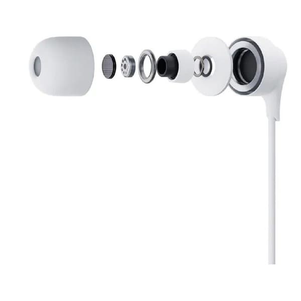 In-ear hörlurar - 3MK - USB-C - Vit - Svettsäker - Handsfree-set Vit