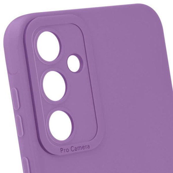 Fodral till Samsung Galaxy A55 5G - AVIZAR - Soft Touch Matte Silikon - Lila Lila