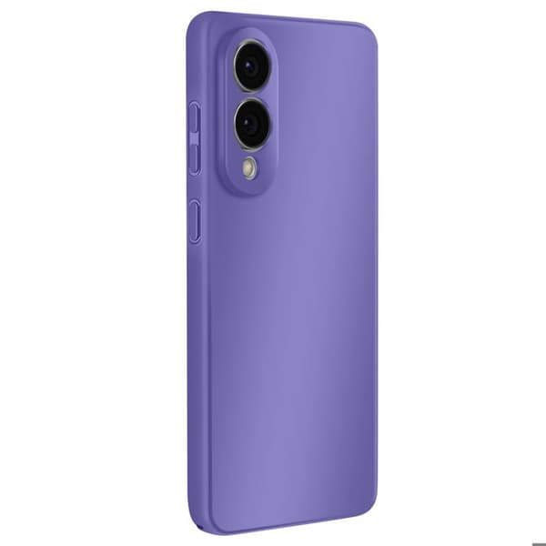 Coque för Galaxy S25 Edge Soft-Touch i Halvstyvt Lila Lila