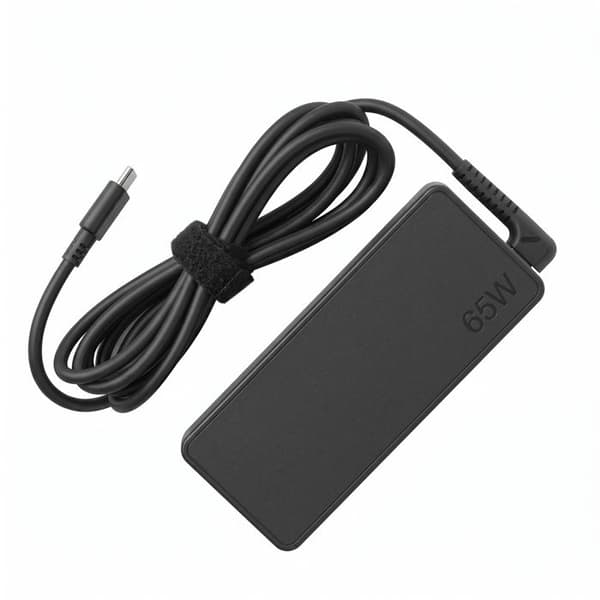 USB-C 65W väggladdare för PC Dell / Acer / Microsoft svart Svart