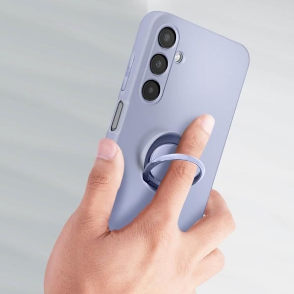 Fodral till Samsung Galaxy A25 5G - AVIZAR - Flexyring - Ringstöd - Soft-touch Lila
