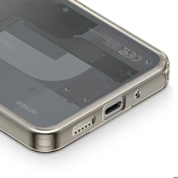 Coque Antichoc - Ingenting - Telefon 3a Pro - Grå - Optimalt Skydd - Förstärkta Hörn Grå
