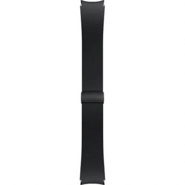 Armbånd til Galaxy Watch Series 4/4 Classic/5/5 Pro/6/6 Classic Silikone BigBen Connected Black Svart