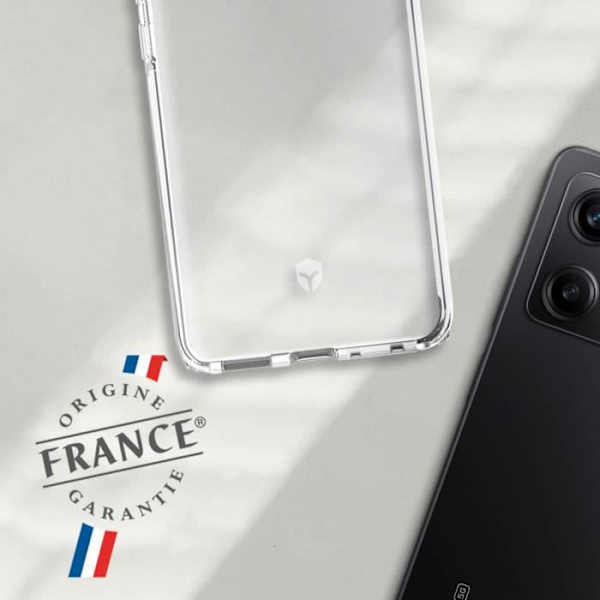 Fodral - FORCE CASE - Xiaomi Redmi Note 12 Pro 5G - Anti-fall 2m - Transparent Vit