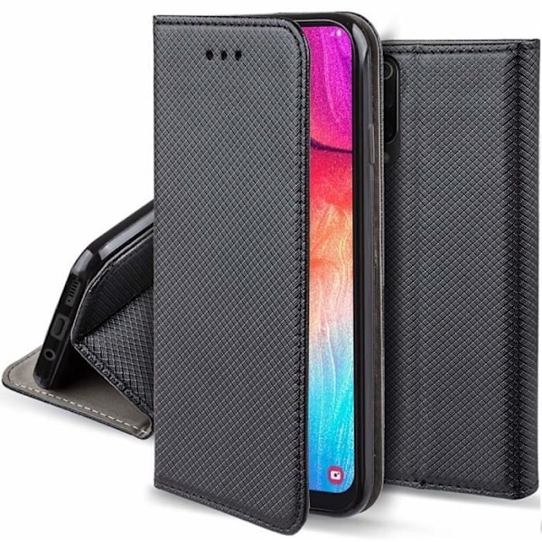 Folio Book Galaxy A32-4G etui med sideklap, sort farve