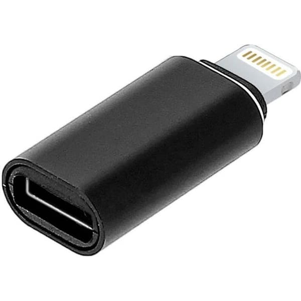 Lightning Hun USB C Adapter Opladning og synkronisering - Sølvgrå