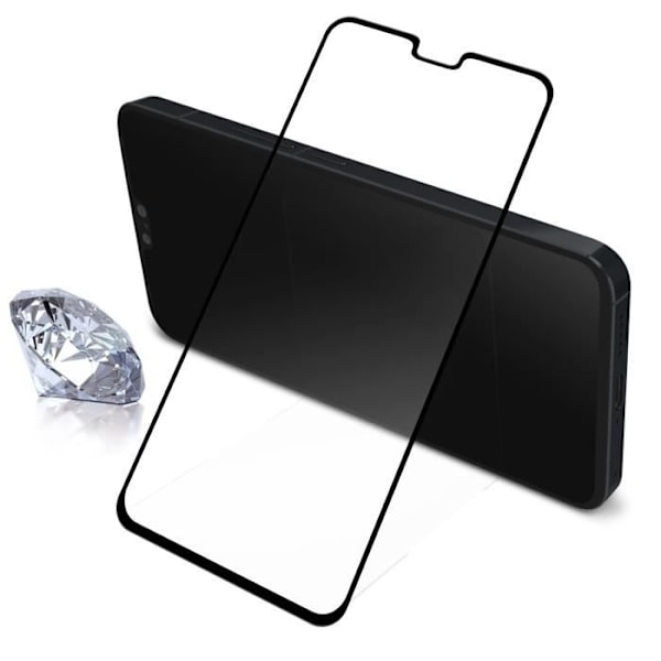 Vivo V23 5G hærdet glas resistent 9H hårdhed Anti-Fingerprint Sort